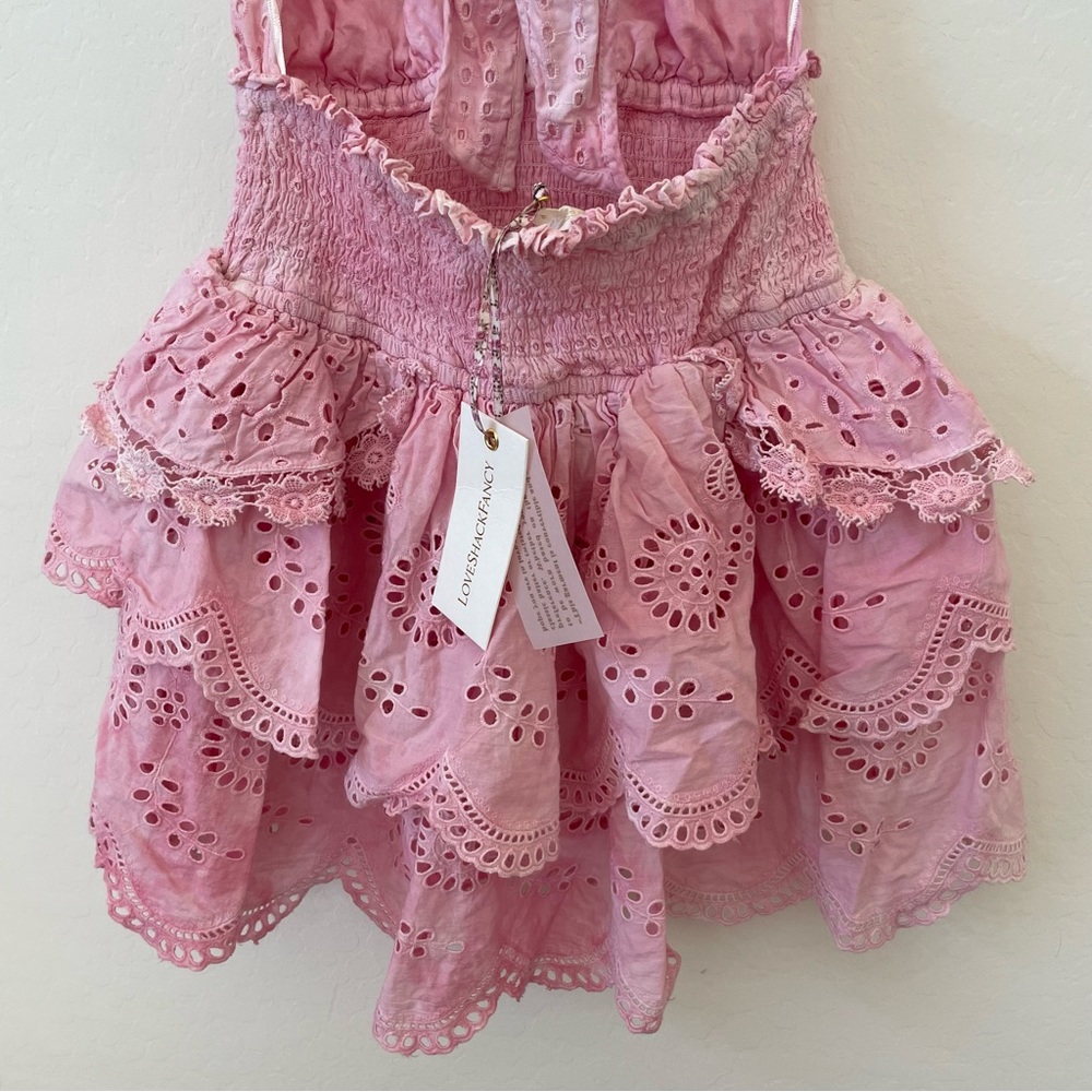 LOVESHACKFANCY HALTER DRESS - Picture 10 of 11